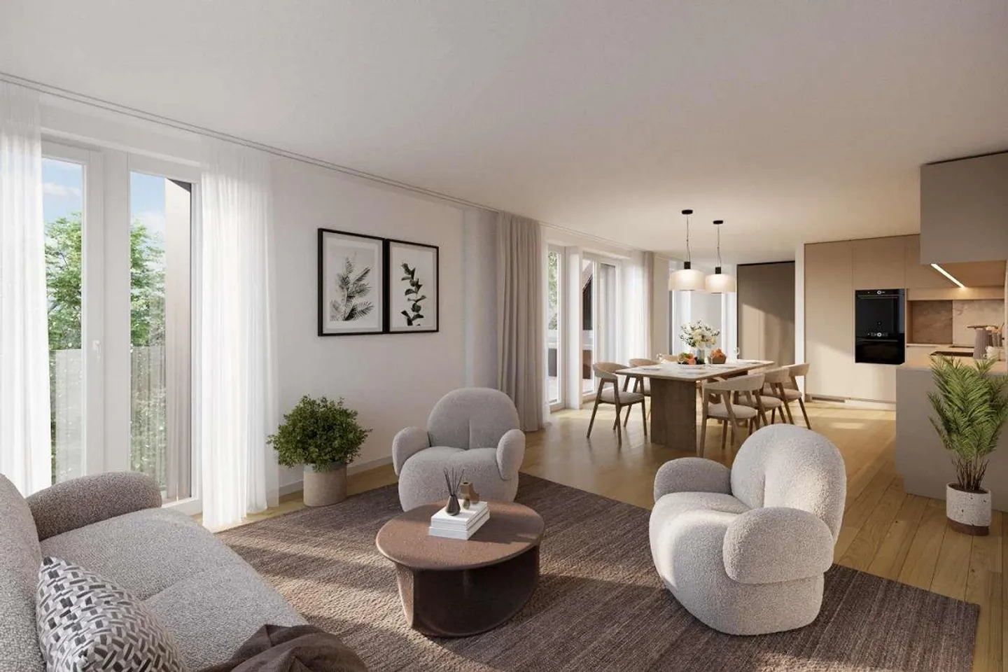 Comfort abitativo urbano con stile - Appartamento nuovo di 3,5 stanze a Zurigo-Wi... - Foto 1 di 5