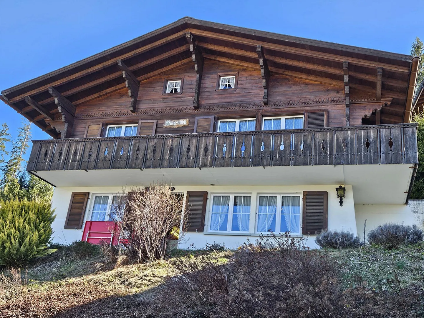 Chalet Bärgstübli am Bühlberg mit wunderbarer Aussicht auf die Berge - Photo 1 sur 27