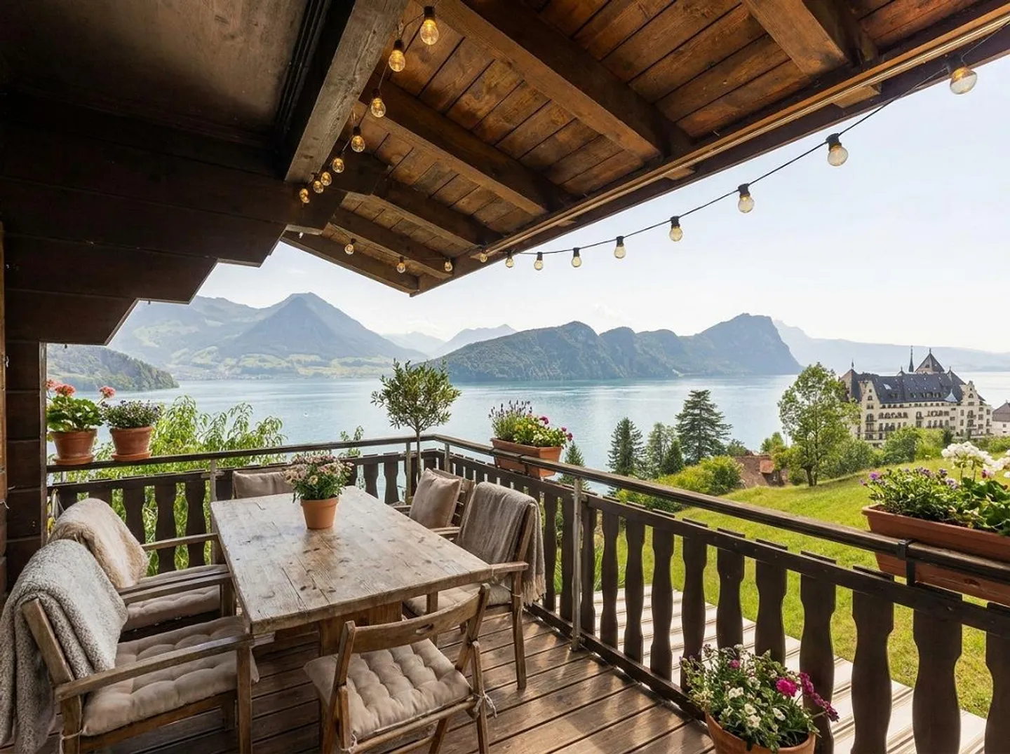 Charmantes Chalet mit Seesicht - Foto 1 von 8