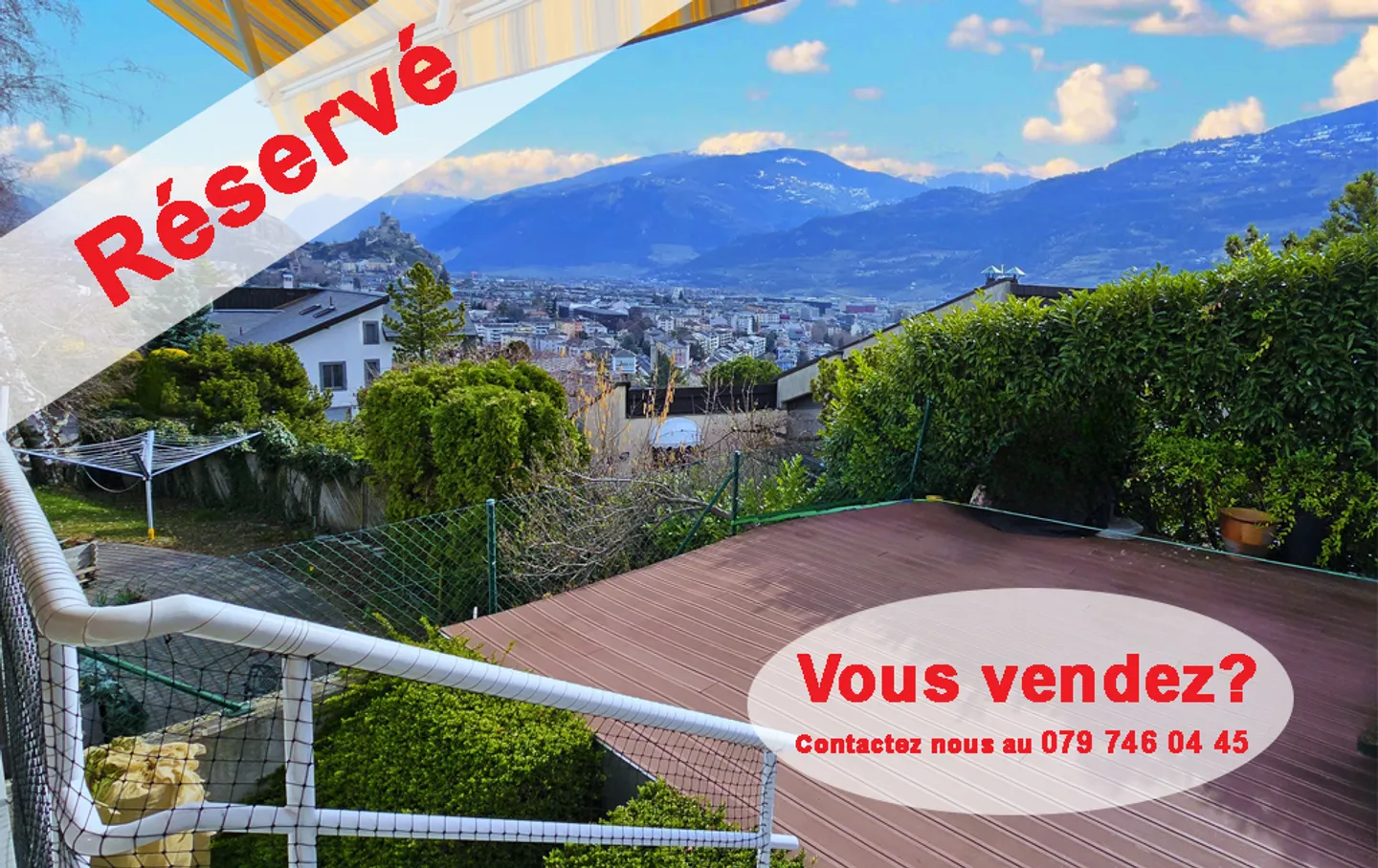 Großes Reihenhaus mit 7 Zimmern in Sion! - Foto 1 von 6