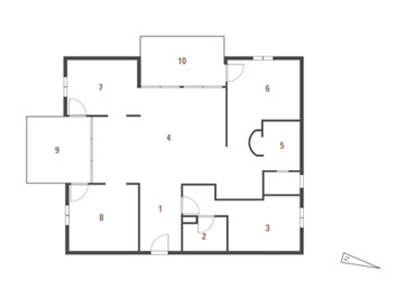 Zu vermieten: 4,5-Zimmer-Penthouse im Zentrum, nur wenige Schritte vom See entfernt - Foto 14 von 15