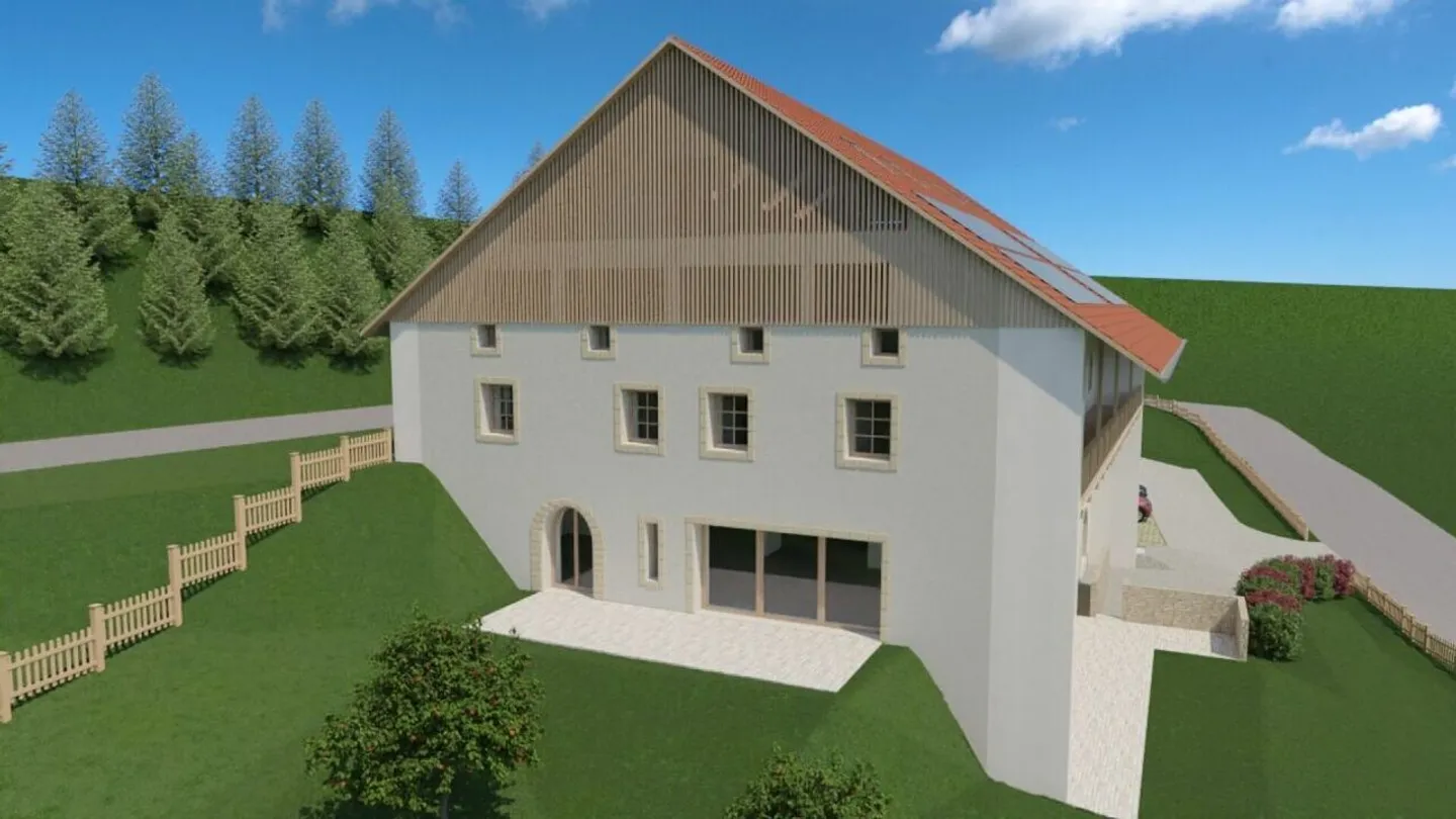 Magnifique projet de rénovation, bâtisse de caractère - Photo 3 sur 20