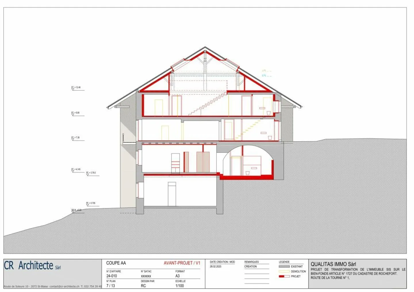 Magnifique projet de rénovation, bâtisse de caractère - Photo 7 sur 20