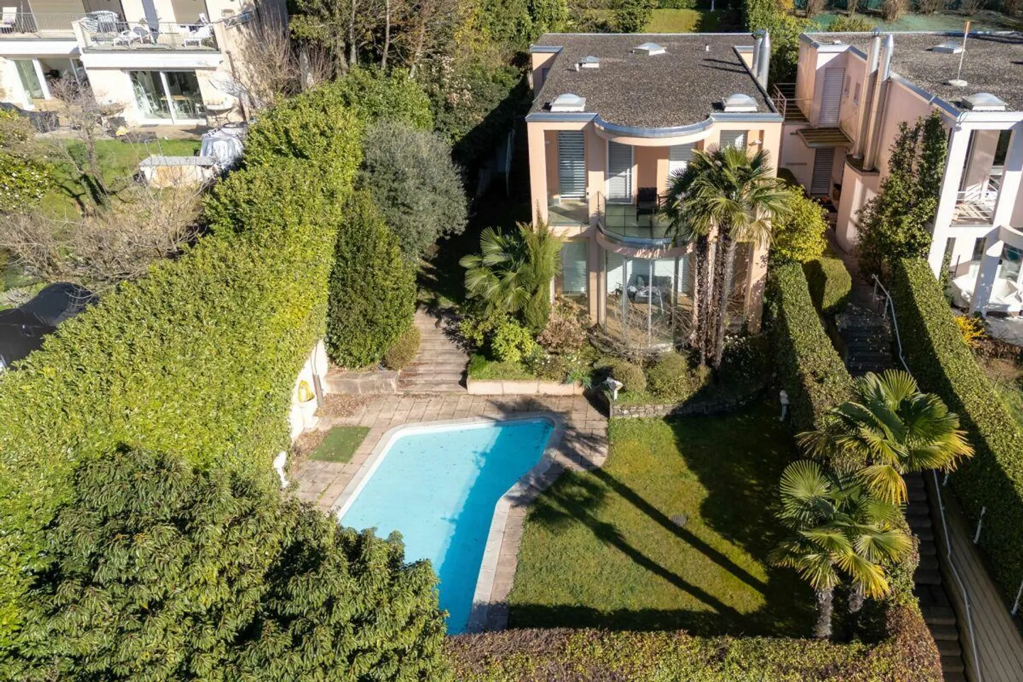 Splendide villa avec piscine à Montagnola - Photo 3 sur 9