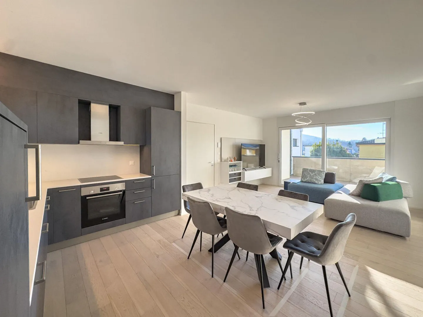 Moderno appartamento arredato a Genestrerio - Foto 1 di 8