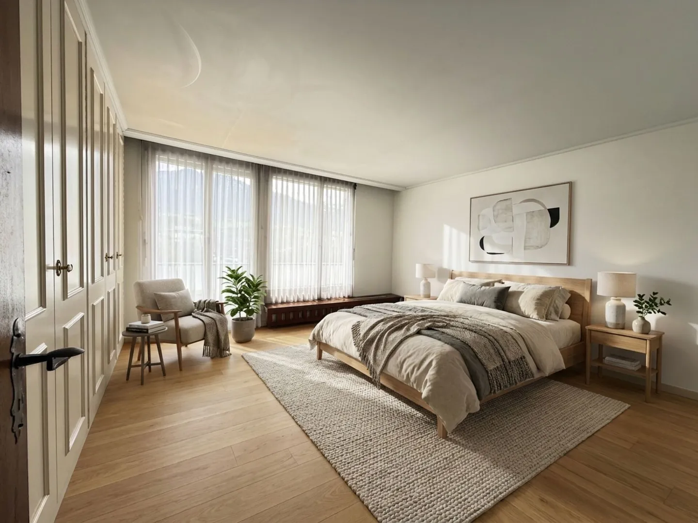 Ottimo appartamento attico con grande terrazza e vista panoramica - Foto 9 di 14