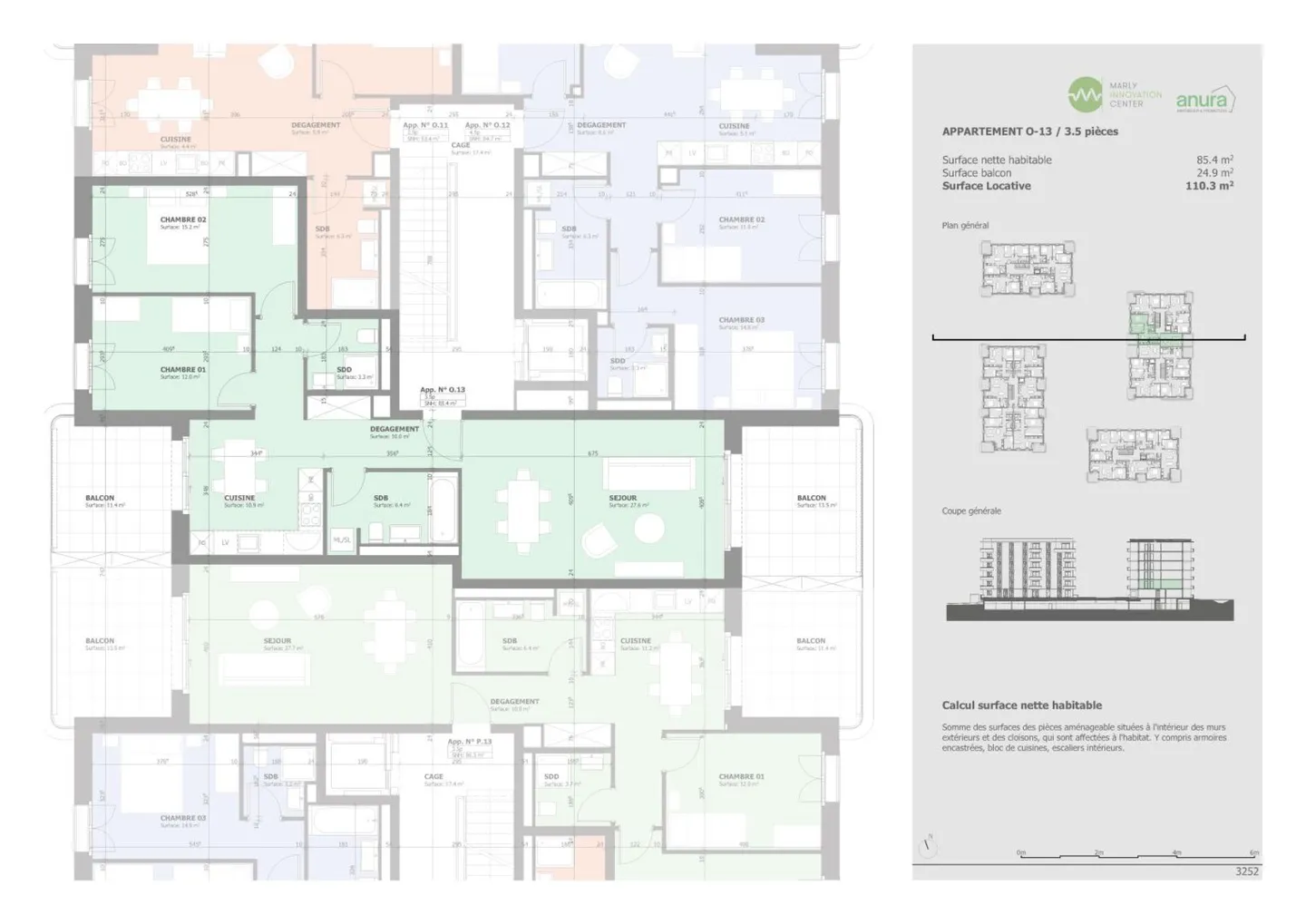 Prairie 4 - 3.5-room apartment on the 1st floor with unobstructed view - Photo 6 of 9