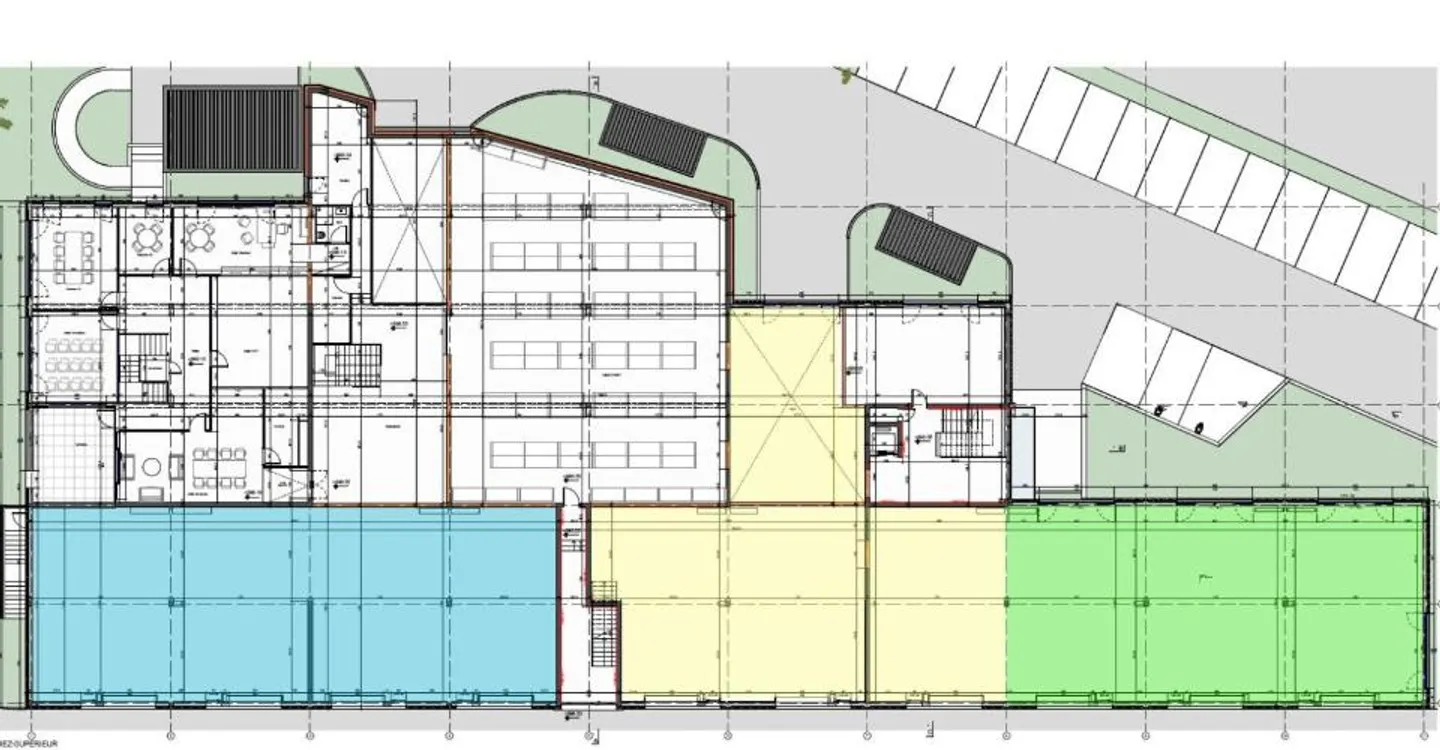 New workshops & offices for sale ZI Budron, Mont-sur-Lausanne Modular lots from 381 m² Minergie building - Photo 7 of 9