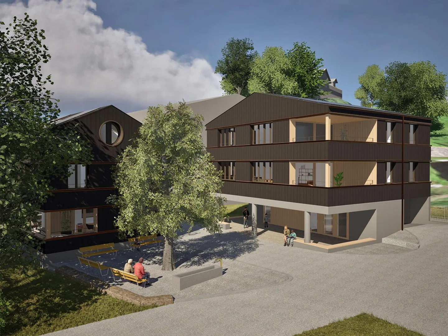 Familienfreundliche Wohnungen in Obernau - Foto 1 von 5