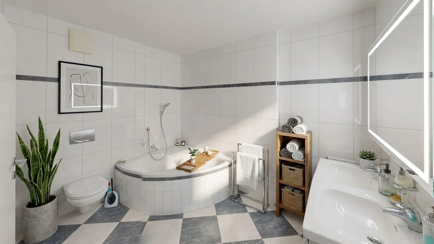 Bright 4-room apartment with large balcony in Dietlikon - Photo 8 of 8
