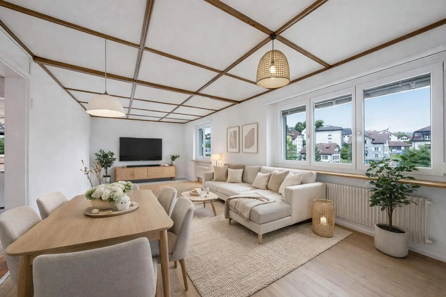 Vivre dans un endroit ensoleillé – Maison individuelle à Herisau - Photo 4 sur 12