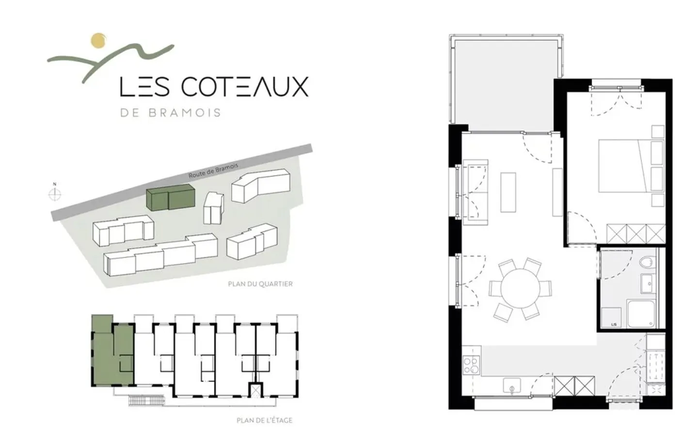 Charmant appartement 2.5 pièces - Photo 8 sur 8