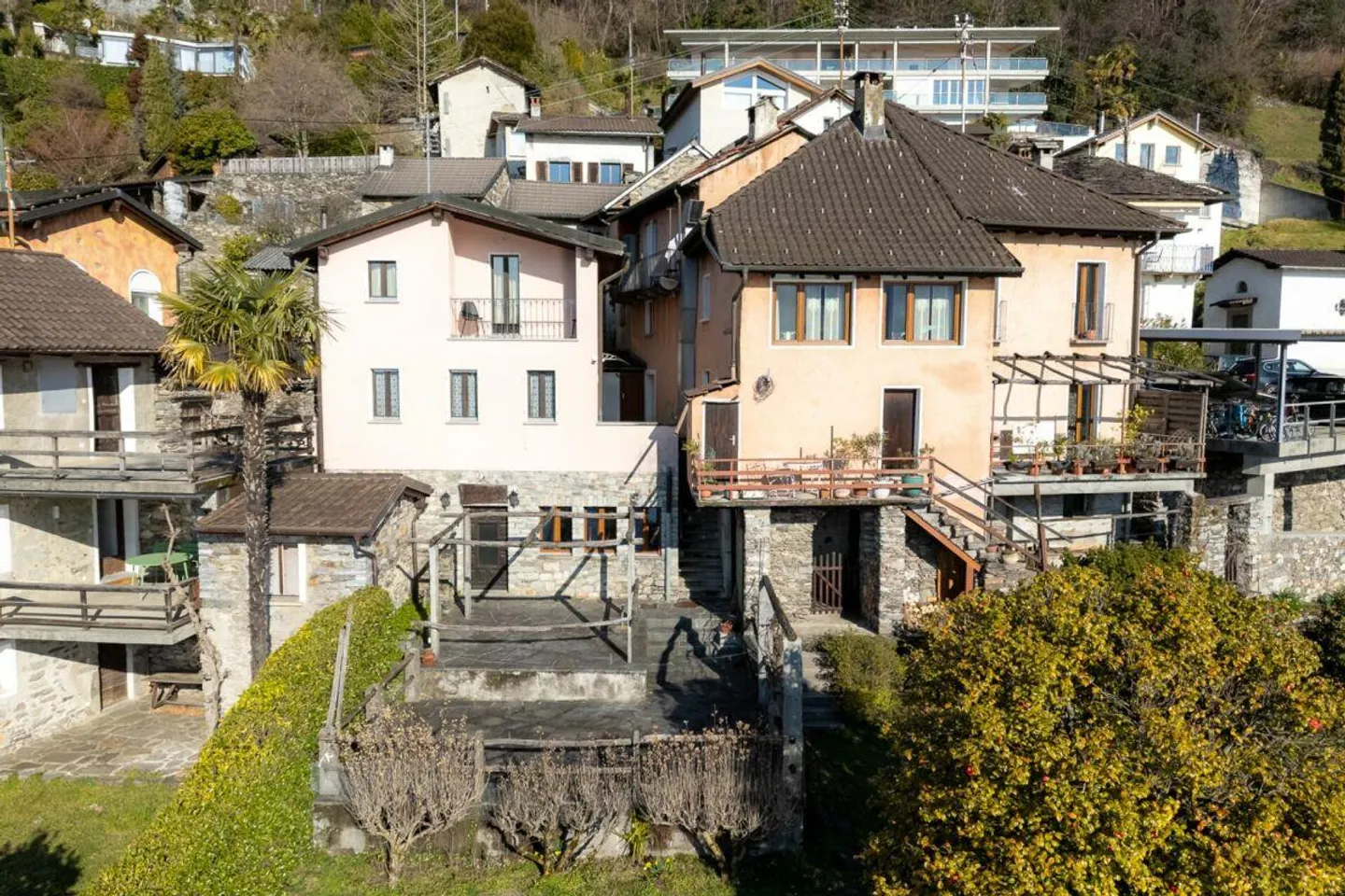 Un complexe de Rustici à Brissago. Convient pour l'activité Bed & Breakfast - Photo 3 sur 28