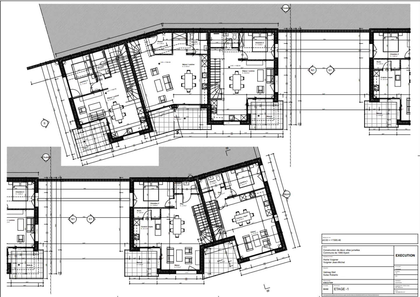 Charmantes Reihenhaus in Ayent, VS - Lot A - Foto 5 von 7