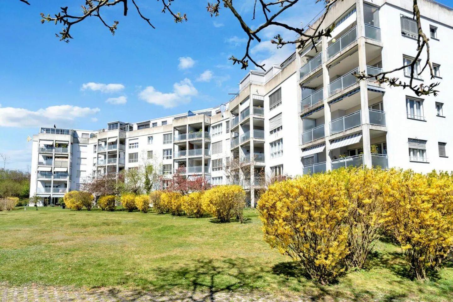 3.5-room apartment with garden seating area and parking space - Photo 11 of 12