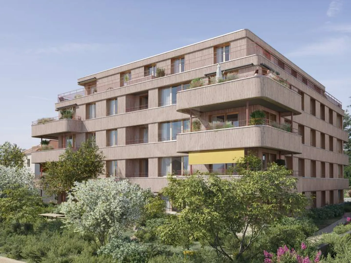 Nouvel appartement de 4,5 pièces au 3ème étage, Minergie-P Eco - Photo 1 sur 12