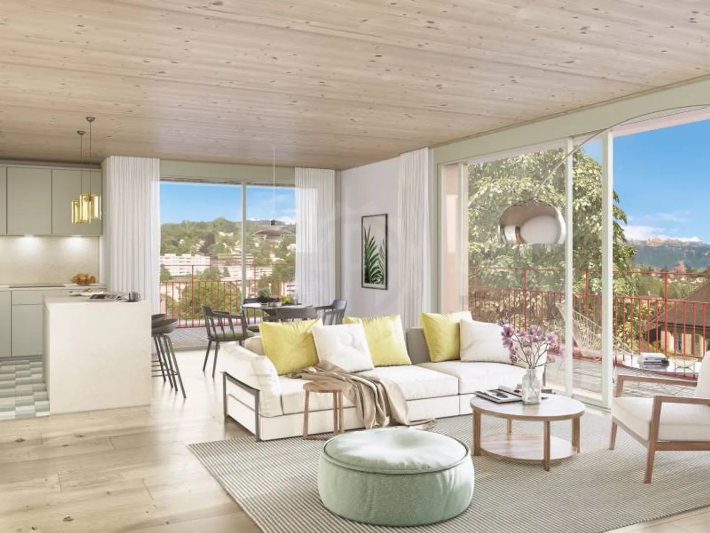 Nouvel appartement de 4,5 pièces au 3ème étage, Minergie-P Eco - Photo 7 sur 12