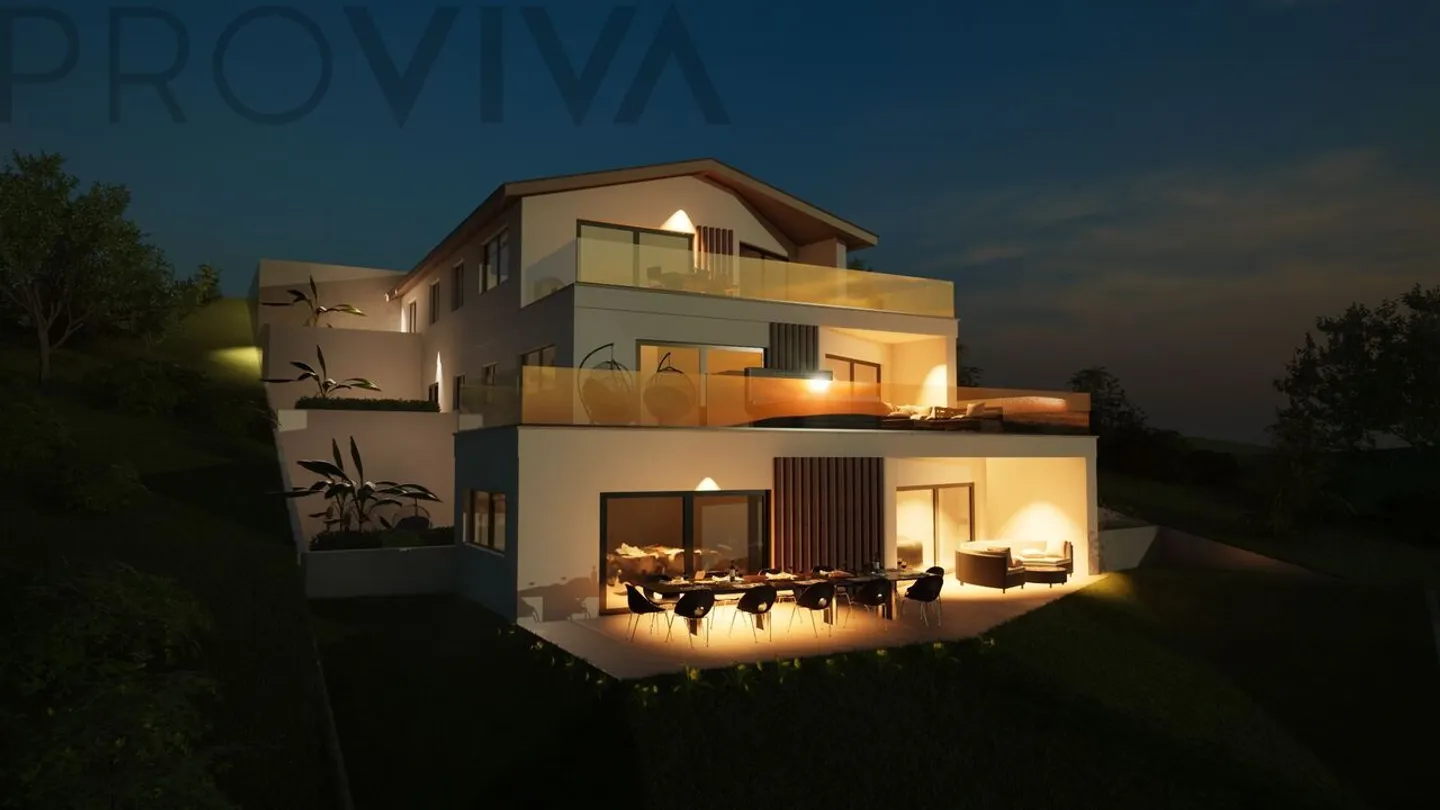 Condominium with 4.5 rooms - Terrace, Garden and Panoramic View - Photo 5 of 12