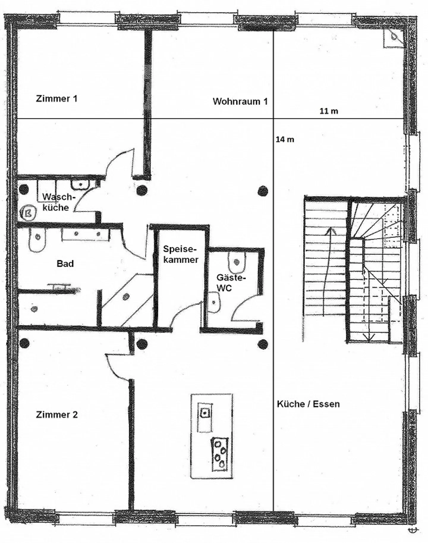 Loft Wohnung am Fluss - Foto 18 von 21