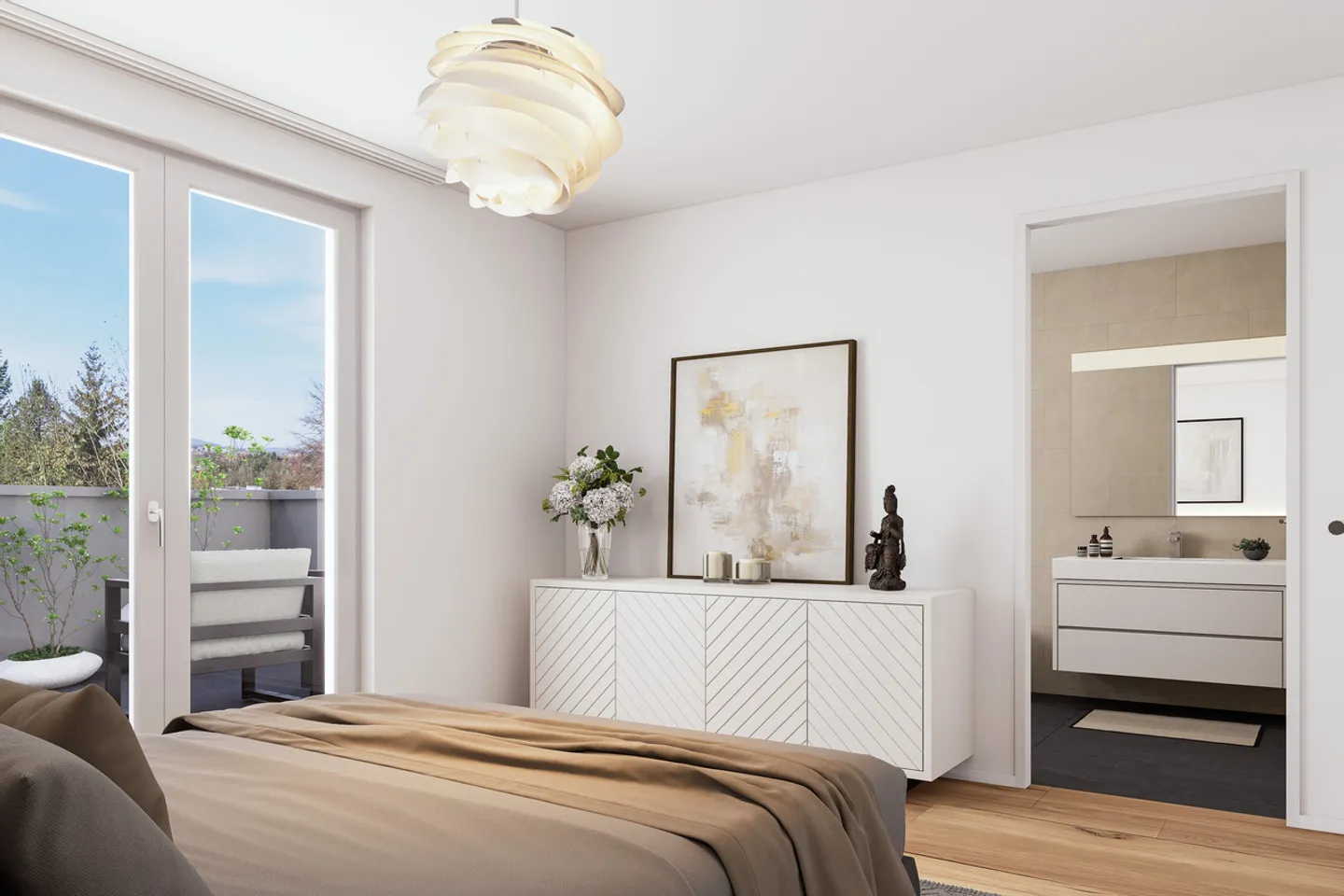 Nuovo appartamento 4.5 locali con giardino - Foto 3 di 7