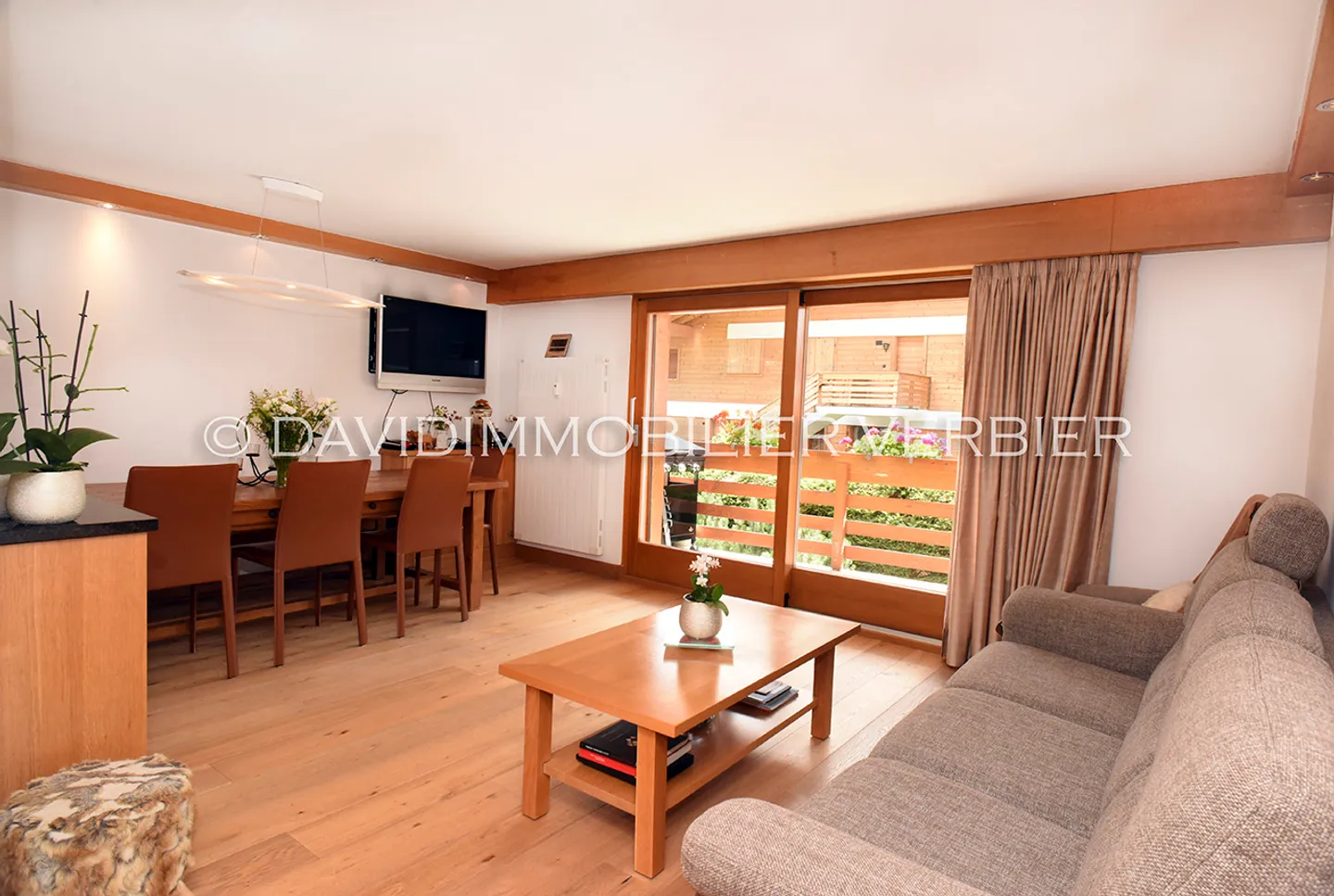 Verbier. Magnifico appartamento ristrutturato, 3.5 locali con grande balcone - Foto 7 di 21