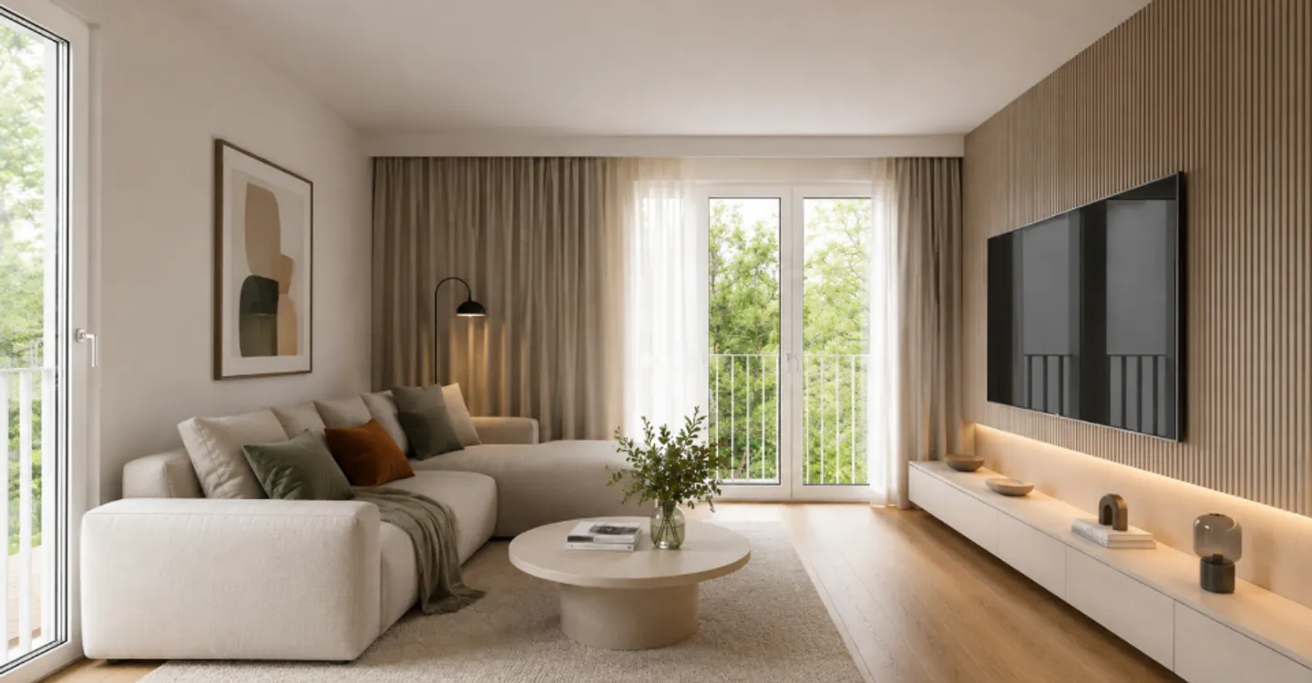 Charmante Duplex-Wohnung in Bussy - Foto 1 von 13