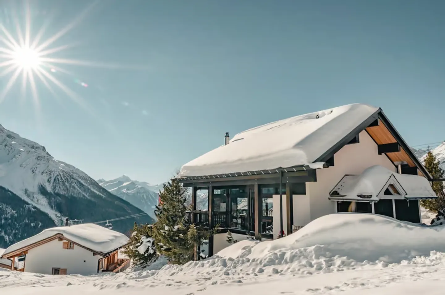 Charming Alpine Chalet in Wiler (Lötschen) - Stunning Mountain Views - Foto 3 di 13