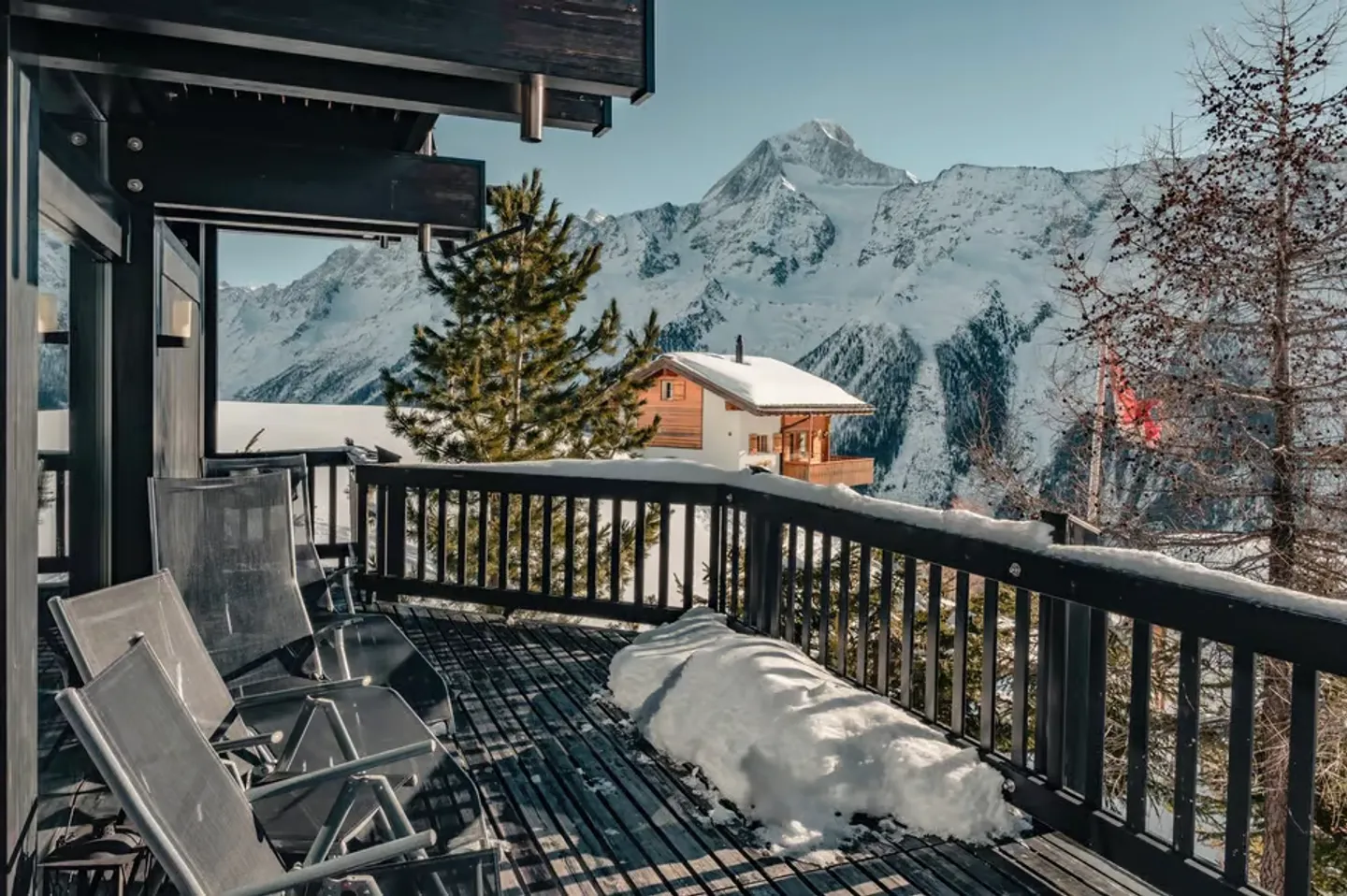 Charming Alpine Chalet in Wiler (Lötschen) - Stunning Mountain Views - Foto 4 di 13