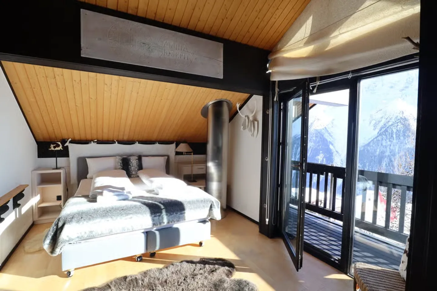 Charming Alpine Chalet in Wiler (Lötschen) - Stunning Mountain Views - Foto 11 di 13
