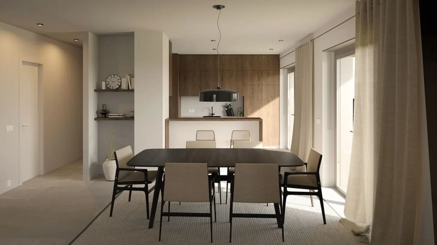 Villa di architetto completamente ristrutturata nelle alture di Nyon - Foto 2 di 4