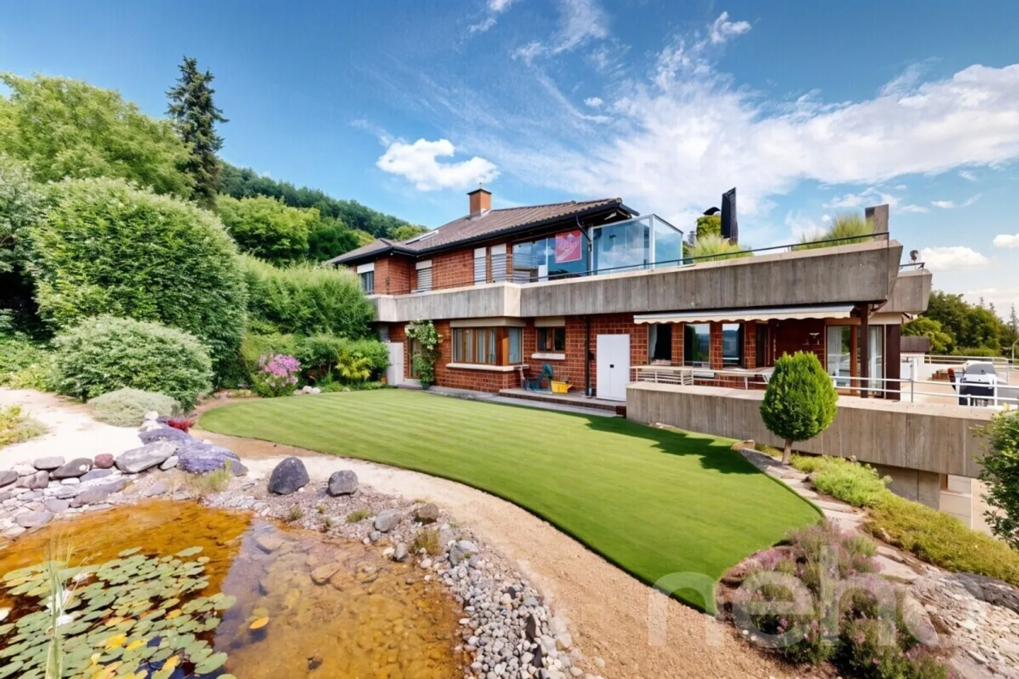 189 m2 large terrace apartment with garden in the idyllic vineyard slope - Photo 2 of 12