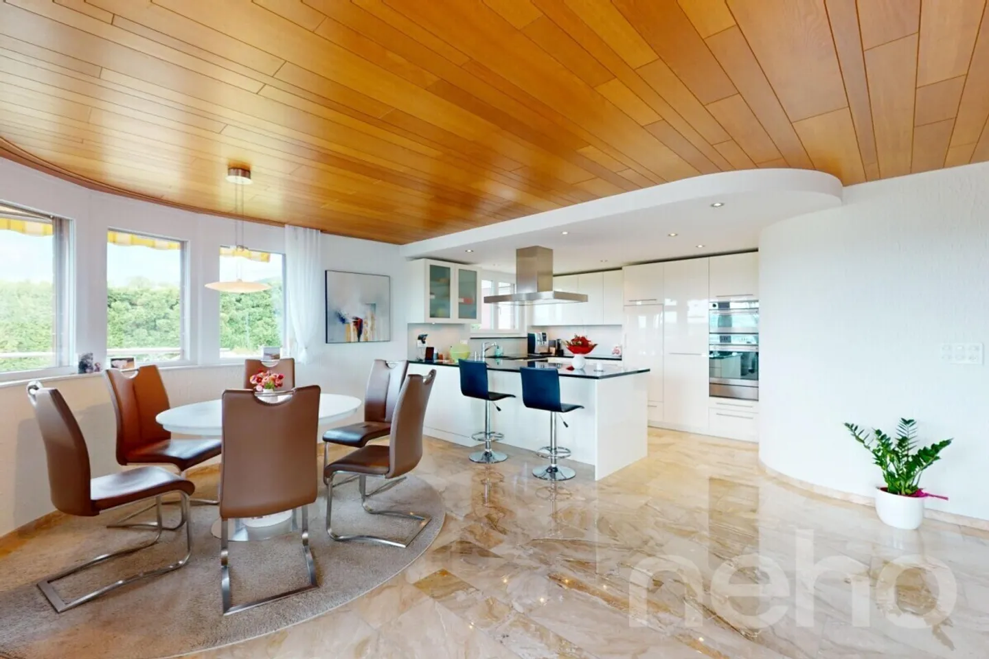 189 m2 large terrace apartment with garden in the idyllic vineyard slope - Photo 8 of 12