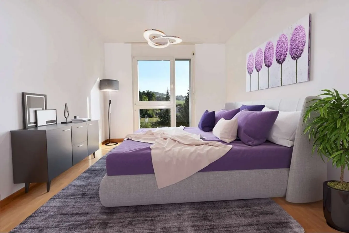 Appartamento 3.5 locali con terrazza in affitto a Matran! - Foto 4 di 10
