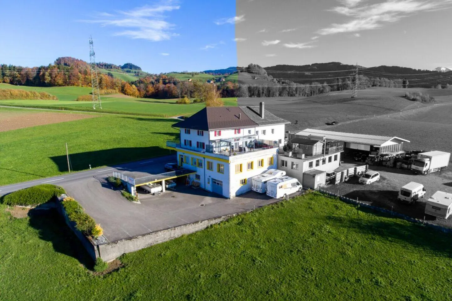 Affascinante casa residenziale con laboratorio e panorama alpino - Foto 1 di 18