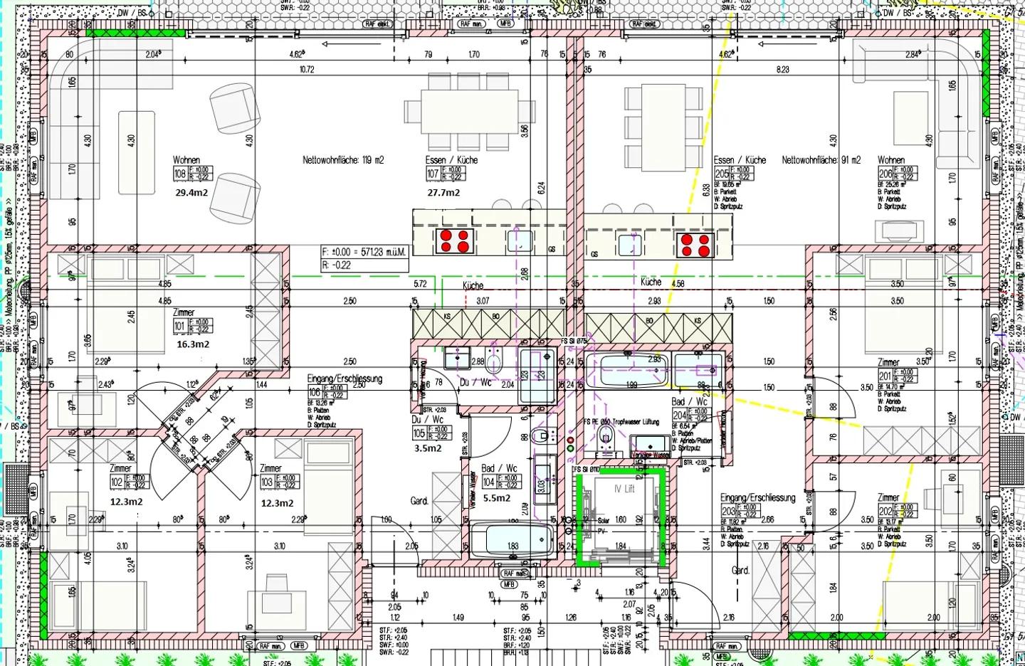 4.5 Zimmer Wohnung - Foto 3 von 3