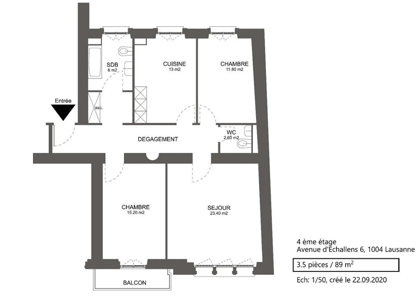 Alloggio nel cuore di Losanna! - Foto 8 di 8