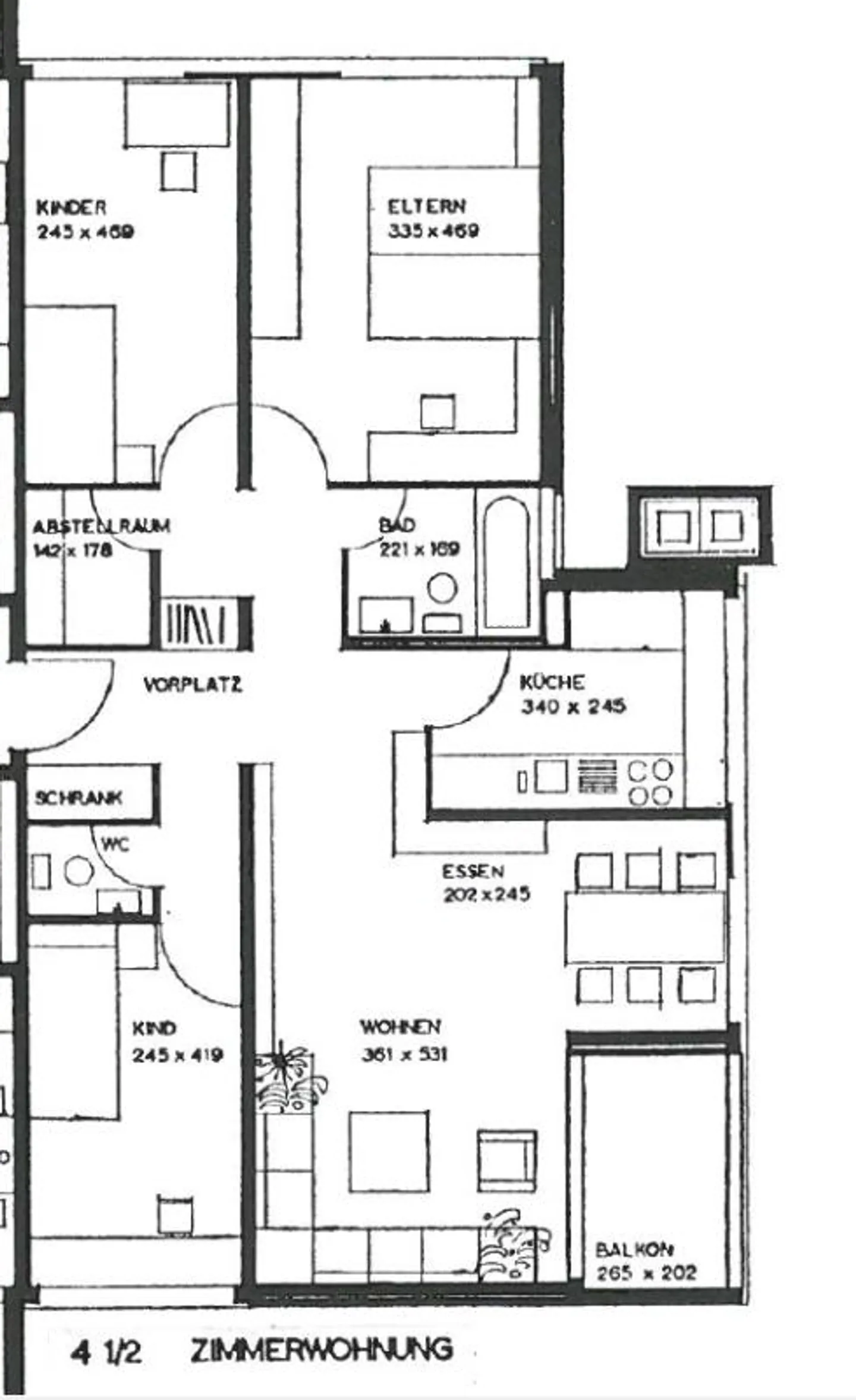 Appartement 4.5 pièces - Photo 5 sur 5