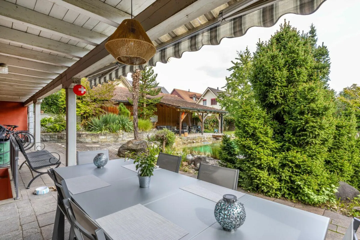 A Place to Arrive: 5.5-Room Gem with Garden Paradise & Swimming Pond - Photo 9 of 19