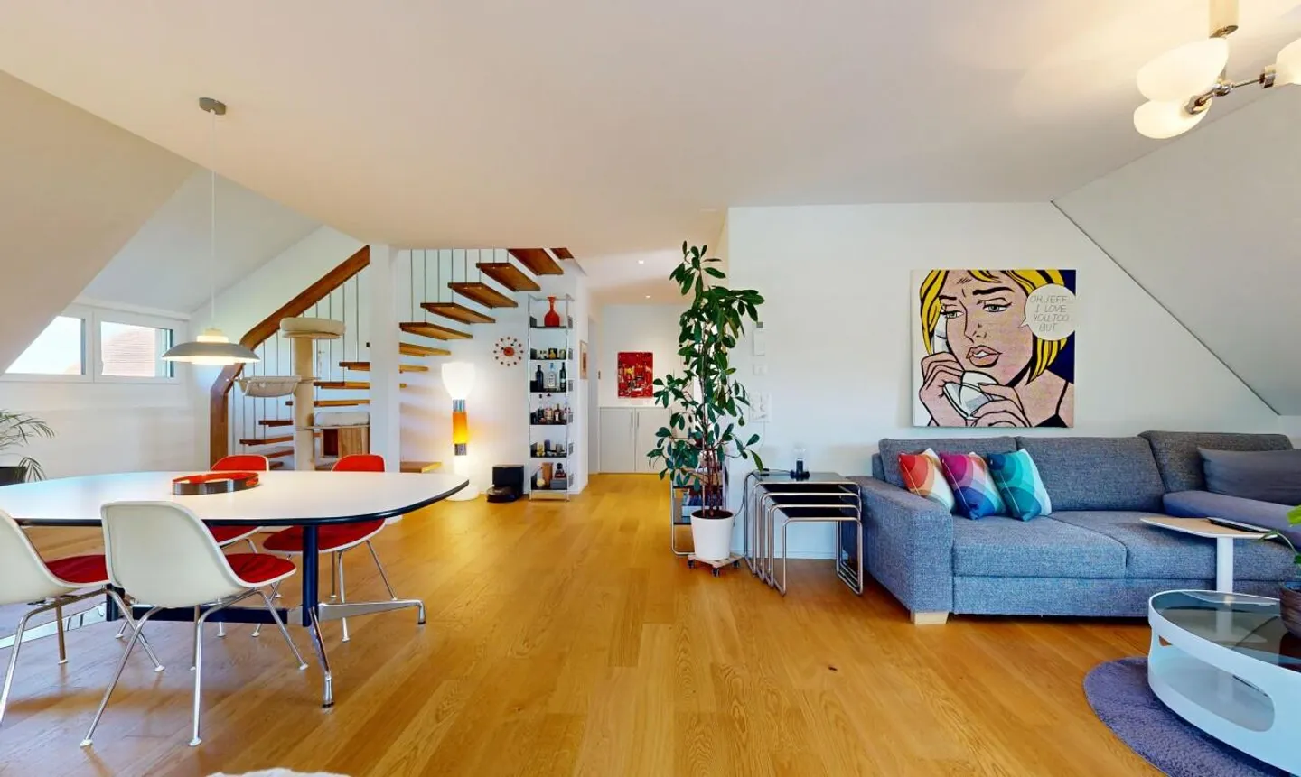 First-class 3.5-room maisonette penthouse - Photo 5 of 11