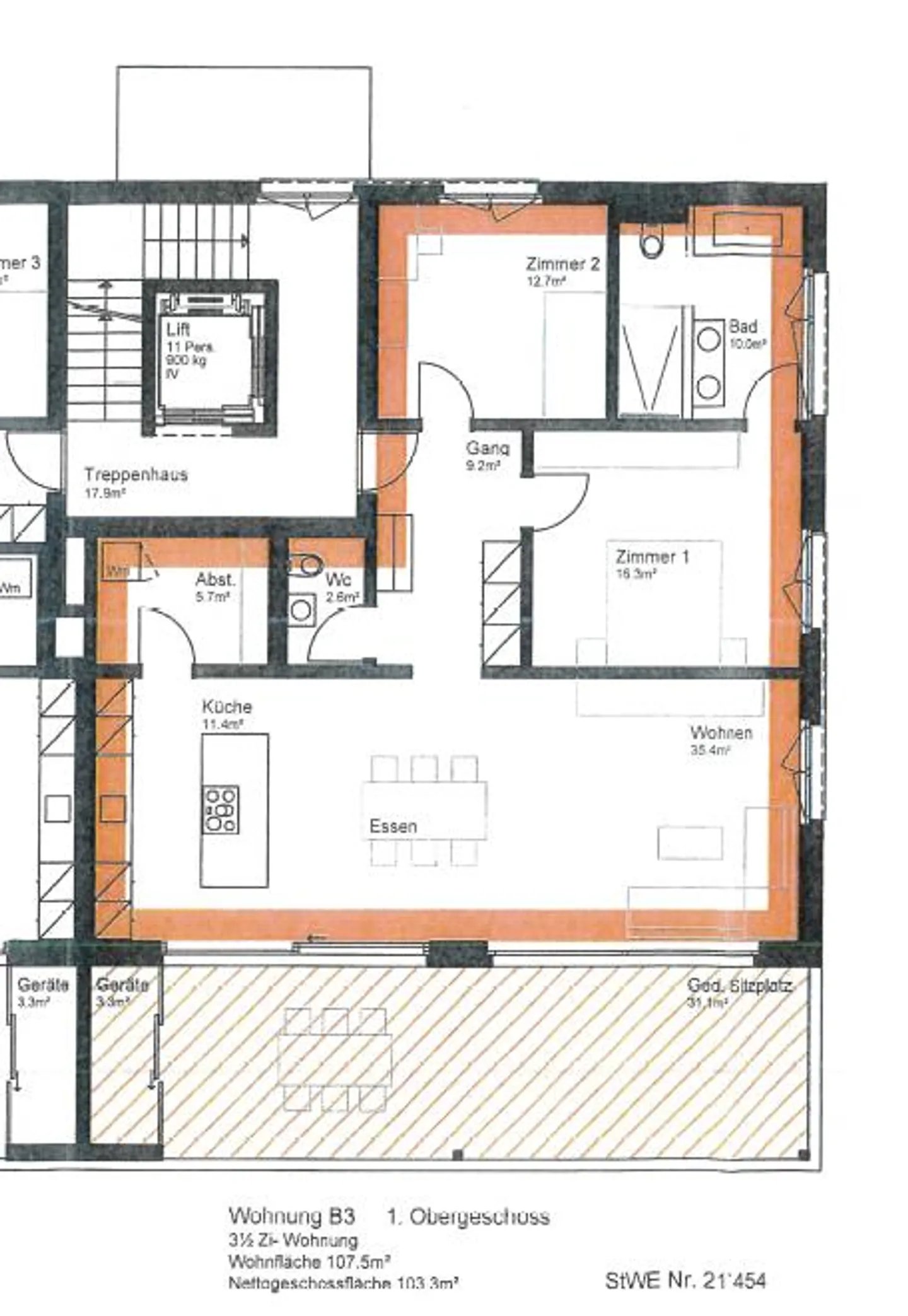 Appartamento di alta qualità con interni eleganti a Widnau - Foto 9 di 9