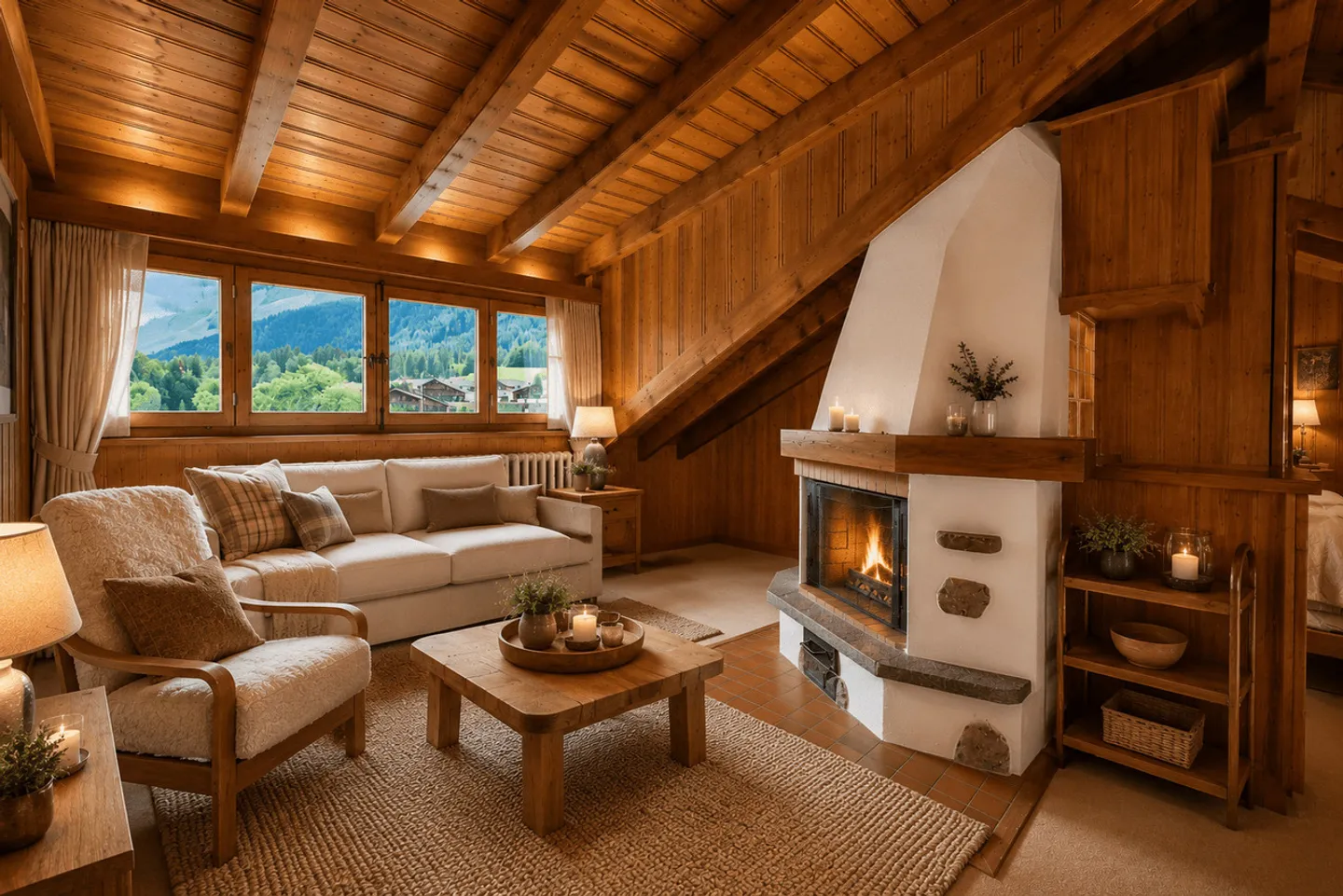 LES DIABLERETS - ACCOGLIENTE APPARTAMENTO DI 2,5 STANZE IN MANSARDA - Foto 3 di 13