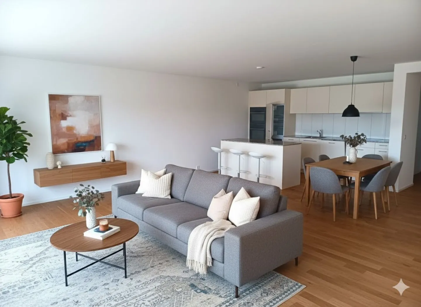 Nouveaux appartements de 3,5 pièces dans un emplacement optimalement ensoleillé au centre du village - Photo 2 sur 7