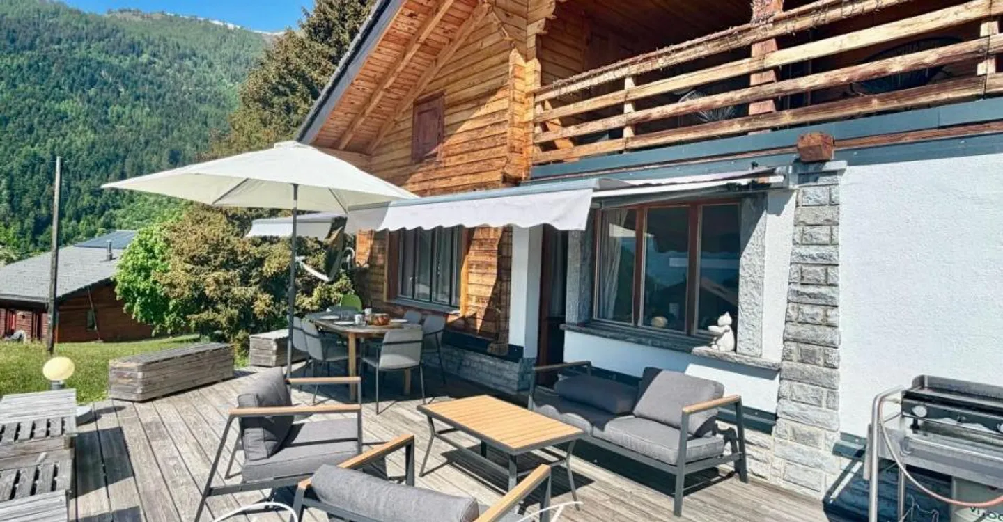 RUHEPLATZ IM HERZEN DER WALLISER ALPEN OVRONNAZ - Foto 4 von 12