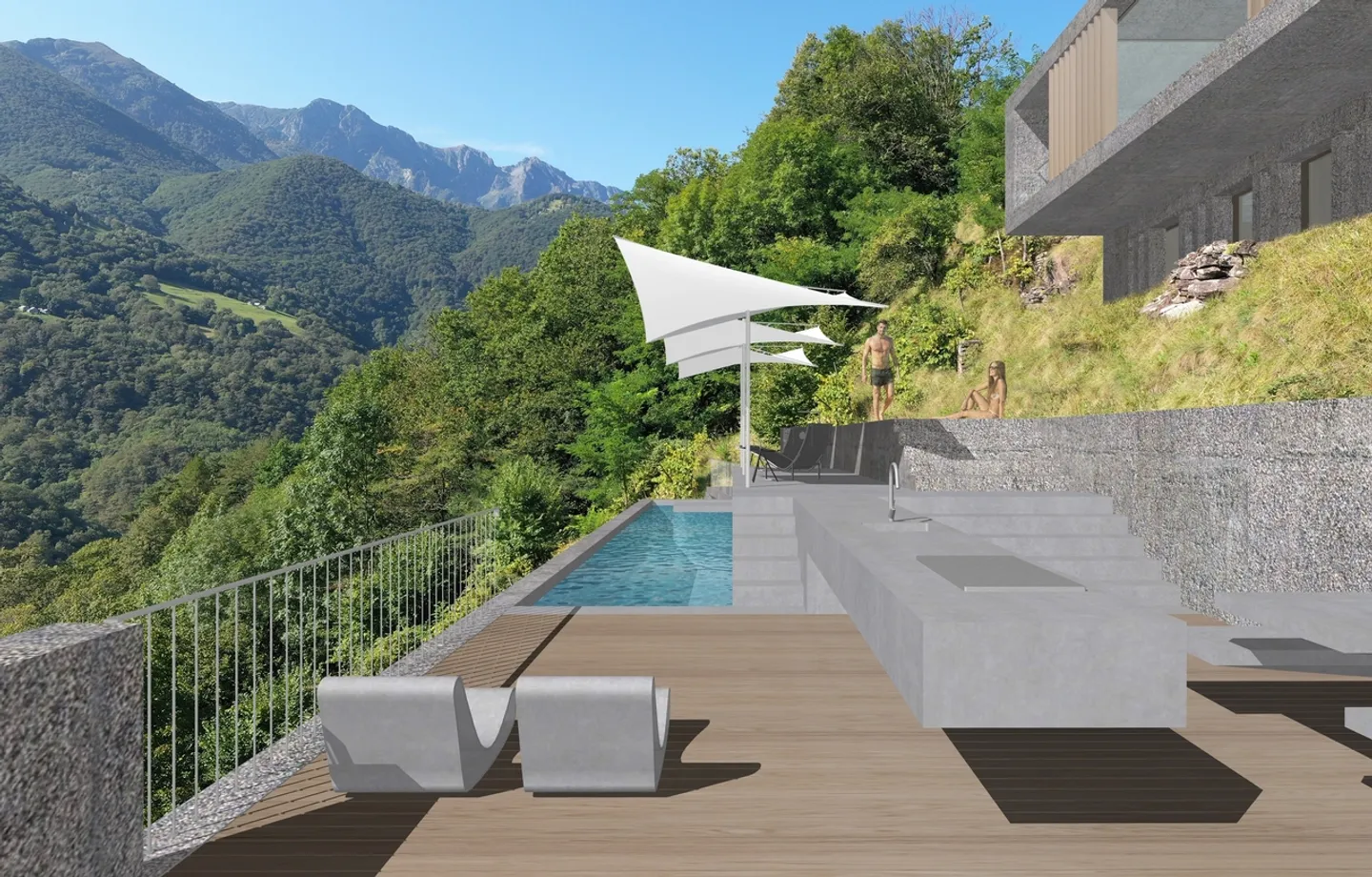 Terreno edificabile con progetto approvato "Casa nel vigneto" - Foto 5 di 13