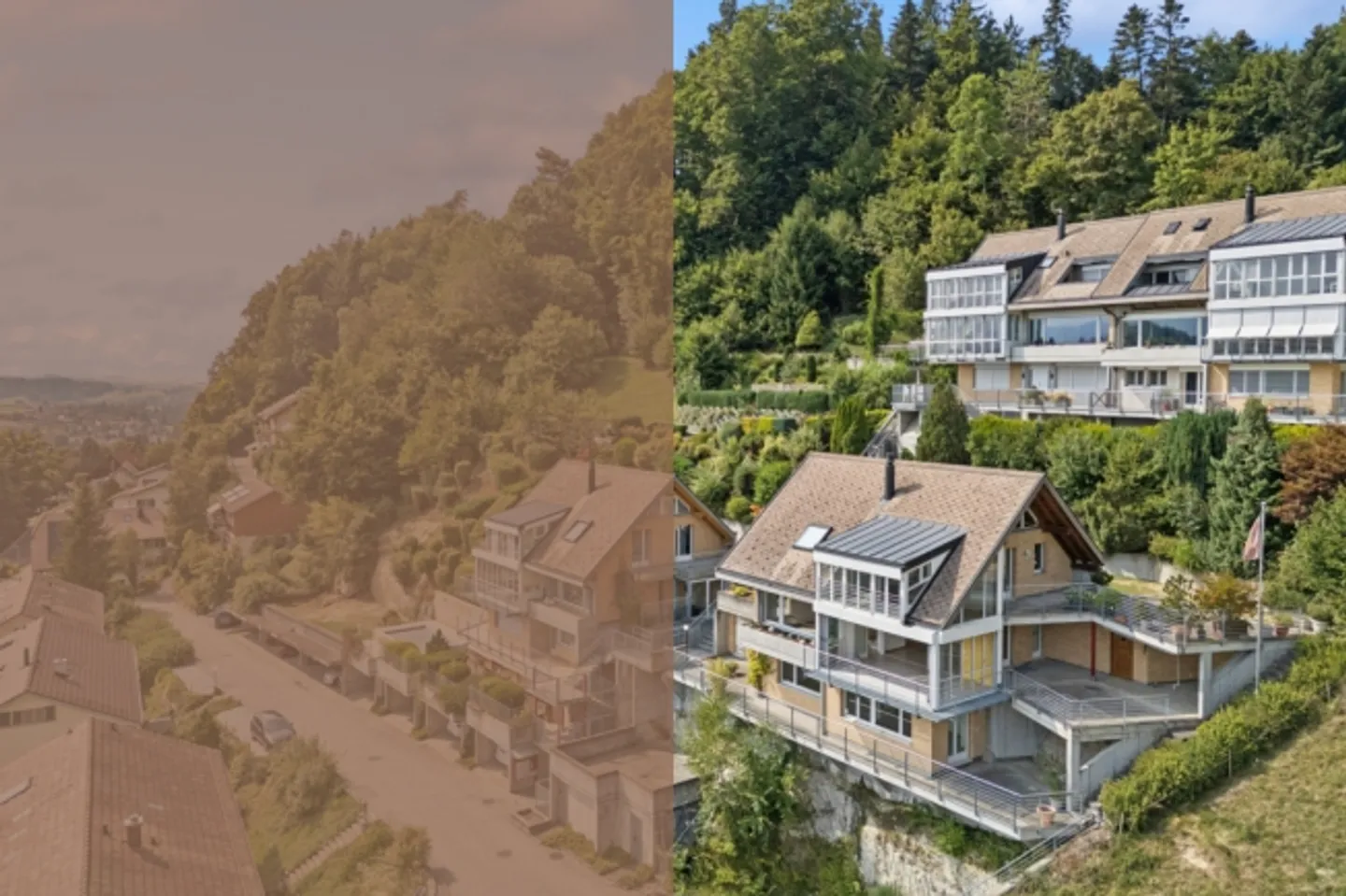 «Grosszügiges 6.5-Zimmer-Terrassenhaus mit Wintergarten, fünf Sitzplätzen, Sandsteinkeller und vielem mehr» - Foto 1 von 13