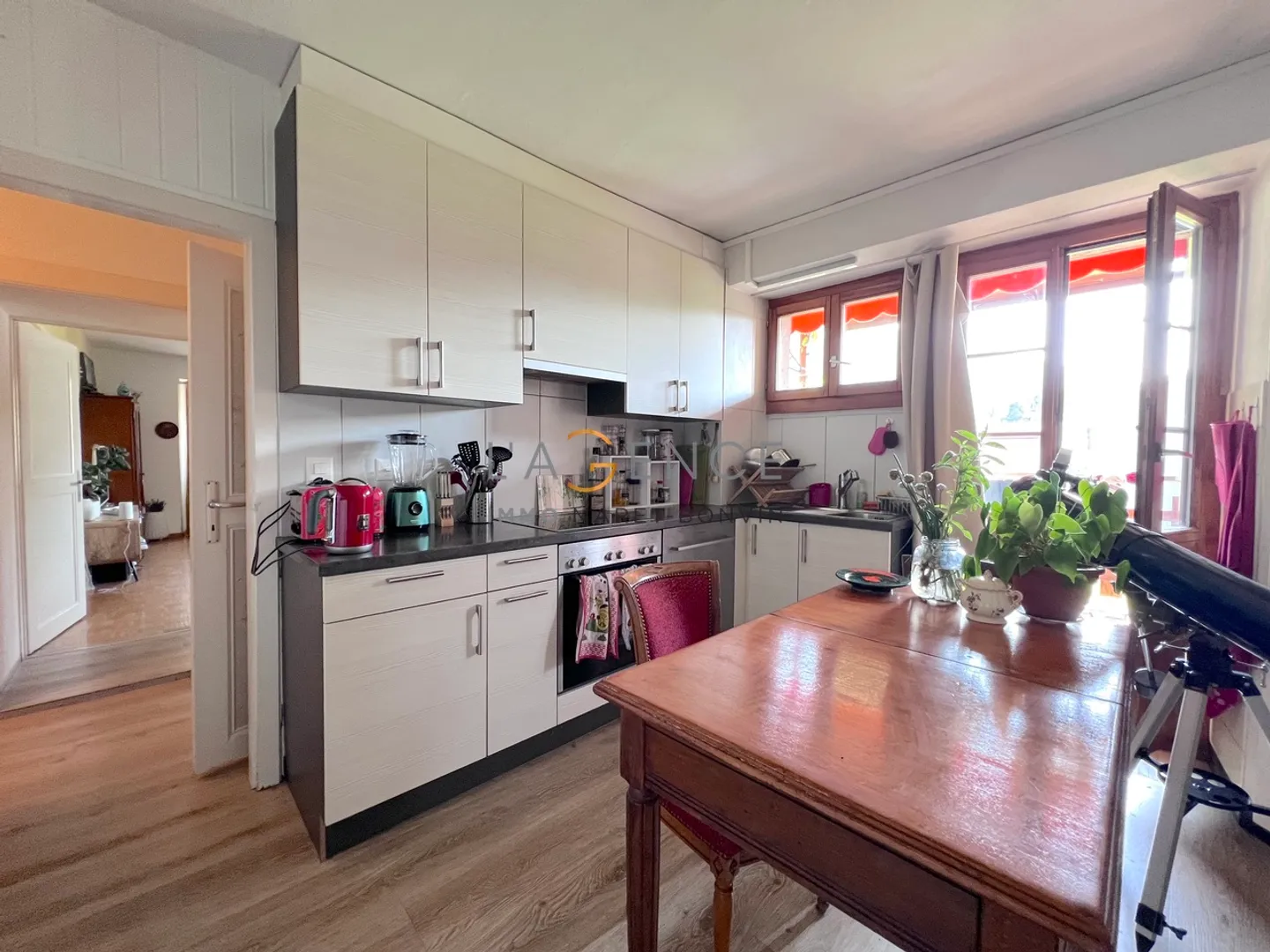 APPARTEMENT DE 3,5 PCES A BRAMOIS AVEC TERRAIN DE 222M2 - Photo 2 sur 7