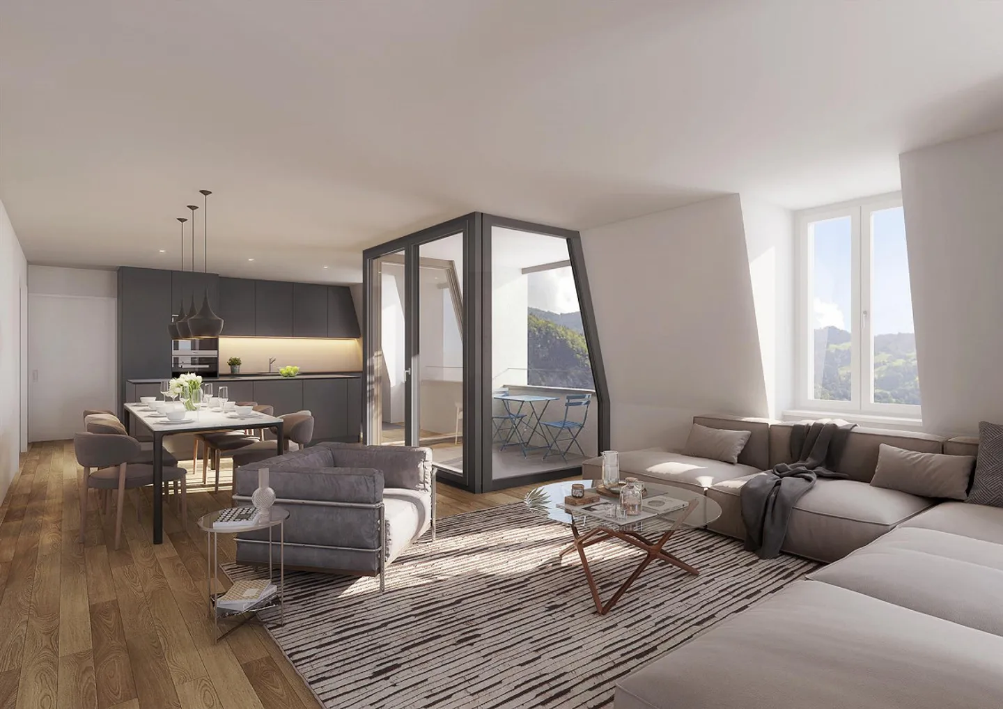 Charmante Eigentumswohnungen in Meiringen - Foto 4 von 4