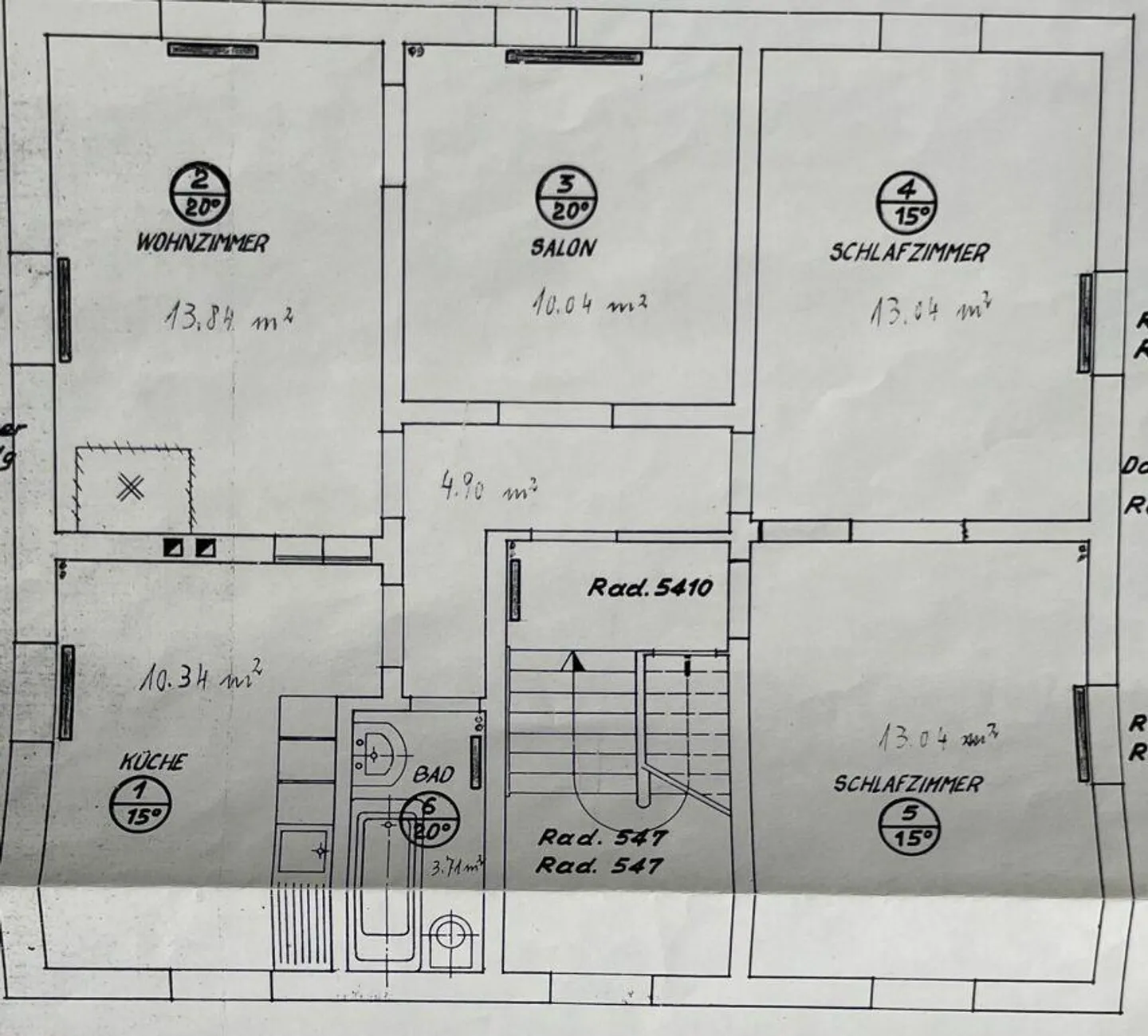 Charmante Zentrale Wohnung - Foto 6 von 6