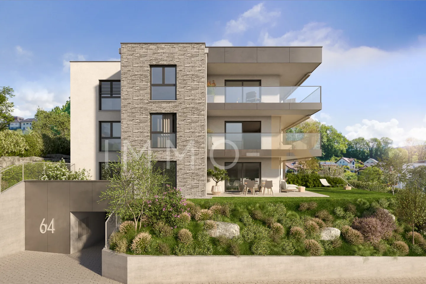 Dernier appartement 2,5 pièces avec jardin - Foto 1 von 6