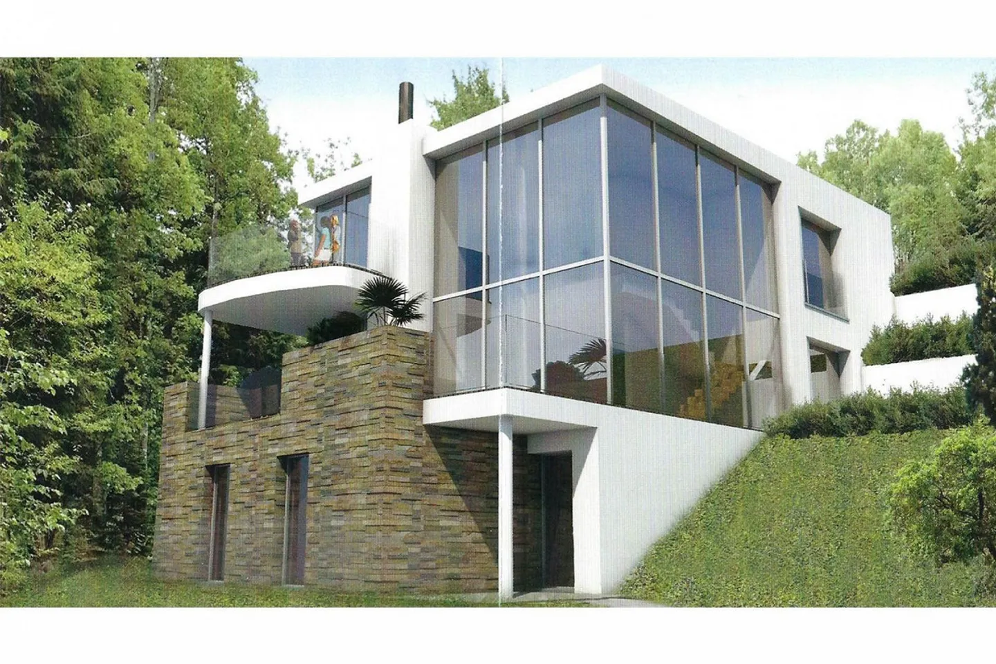 Brusino Arsizio - Interesting project of a Villa a few steps from the lake - Photo 4 of 13